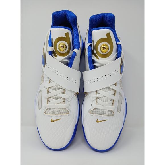 Nike Zoom KD 4 White/Hyper Royal Men\'s Size US 12 Basketball Shoes IB3546 100